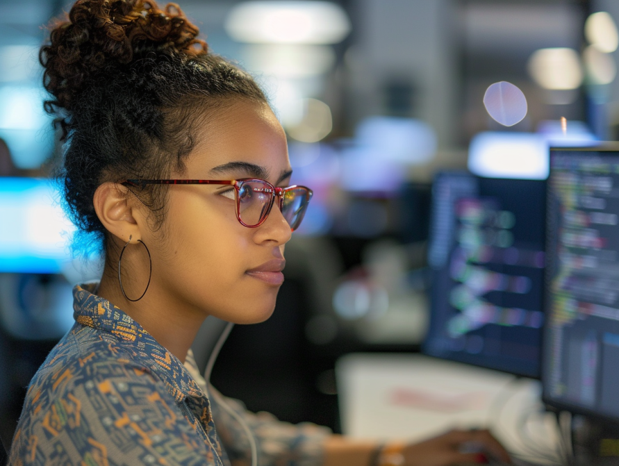 software developer femme